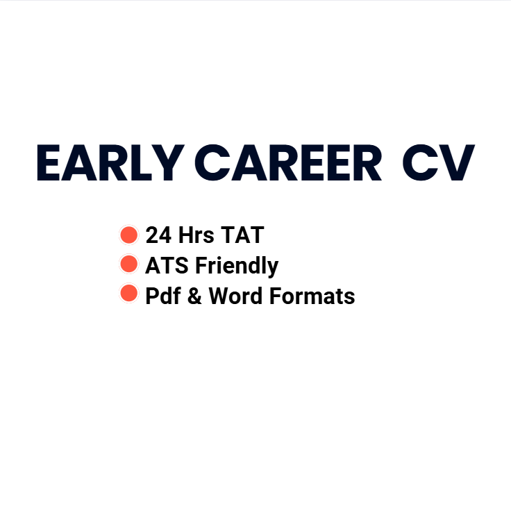 Early Career CV Only