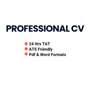 Professional CV Only